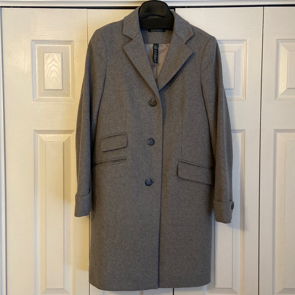 Wool blend coat. Women’s size 4